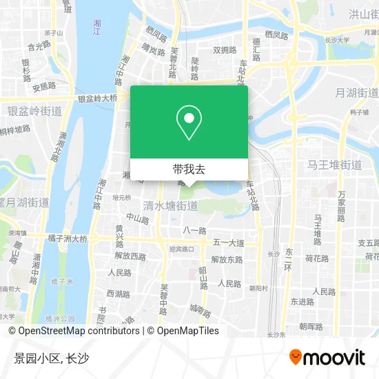 景园小区地图