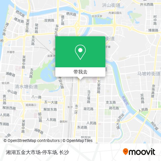 湘湖五金大市场-停车场地图