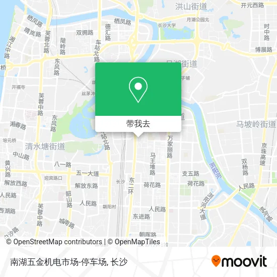 南湖五金机电市场-停车场地图