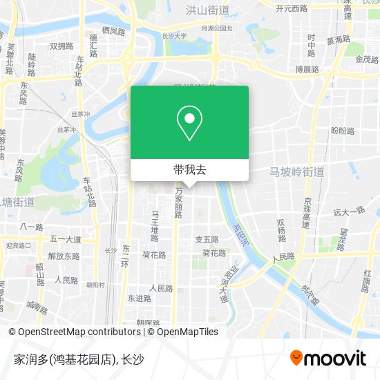 家润多(鸿基花园店)地图