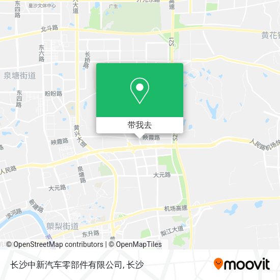 长沙中新汽车零部件有限公司地图