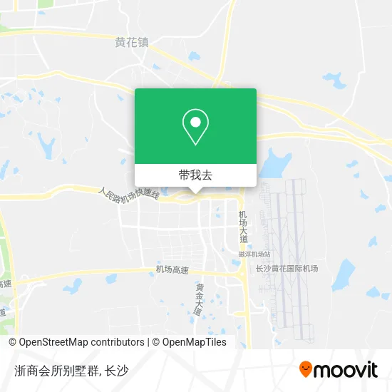 浙商会所别墅群地图