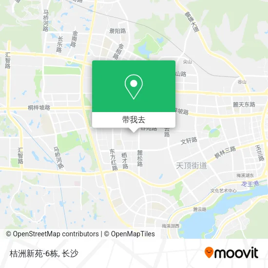 桔洲新苑-6栋地图