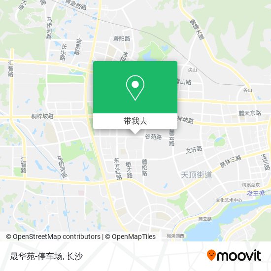 晟华苑-停车场地图