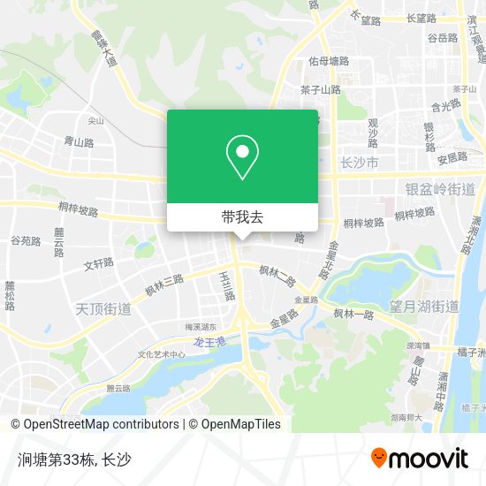 涧塘第33栋地图