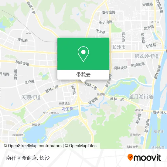 南祥南食商店地图
