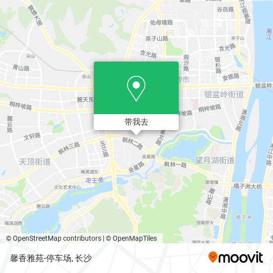馨香雅苑-停车场地图