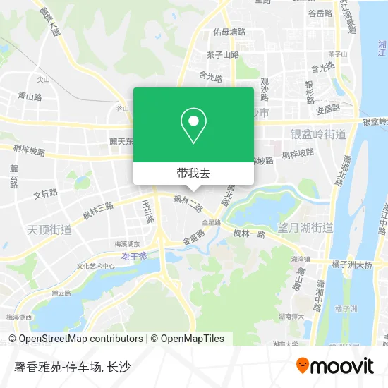 馨香雅苑-停车场地图