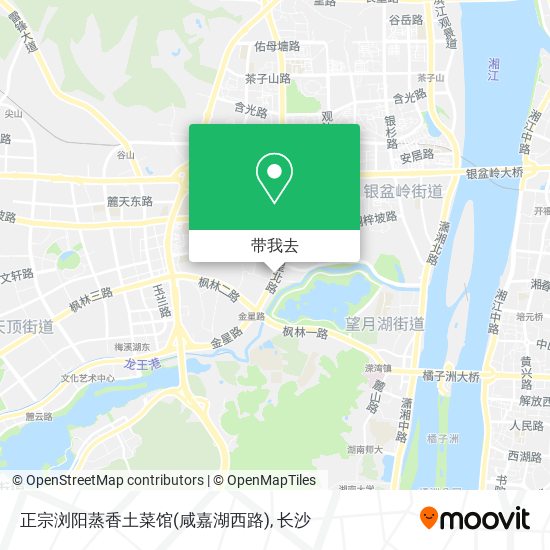 正宗浏阳蒸香土菜馆(咸嘉湖西路)地图