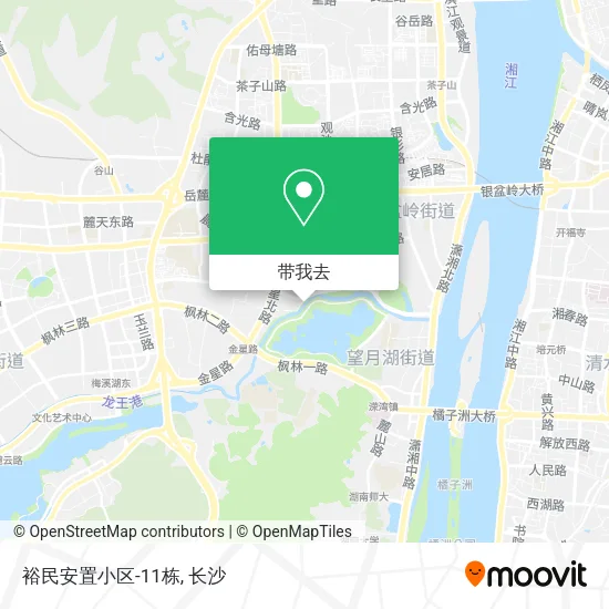 裕民安置小区-11栋地图