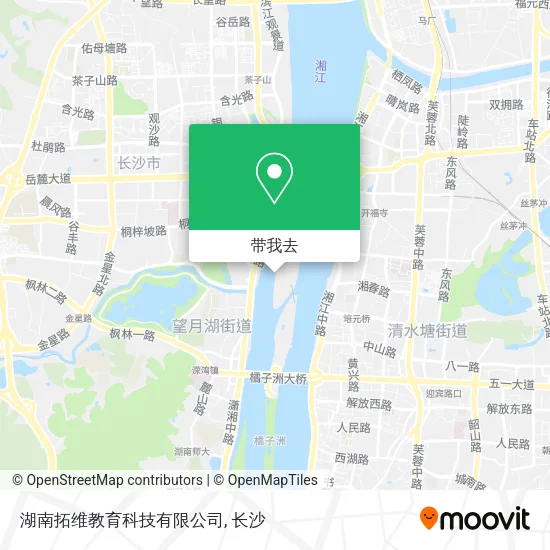 湖南拓维教育科技有限公司地图