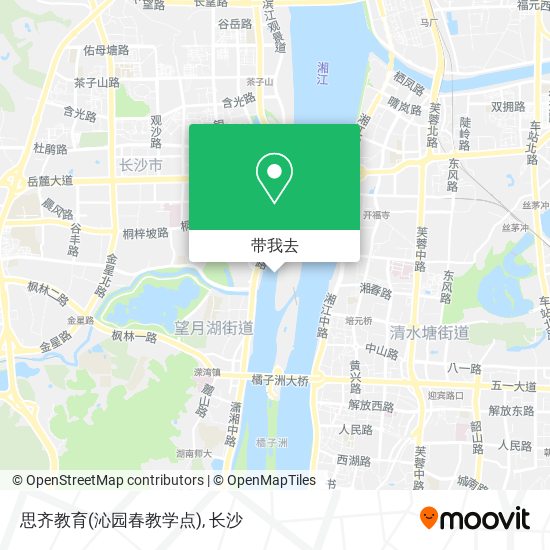 思齐教育(沁园春教学点)地图