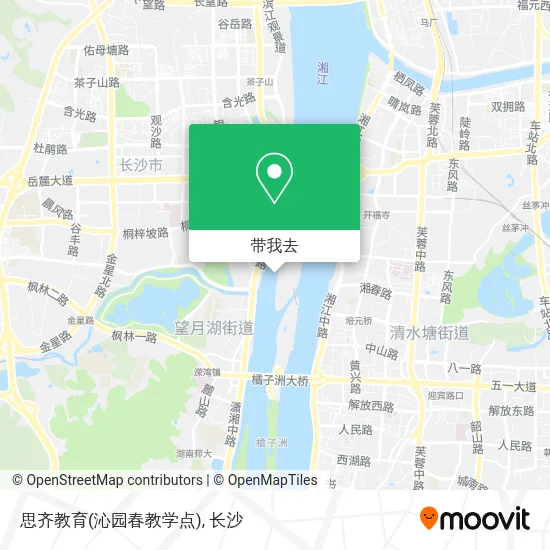思齐教育(沁园春教学点)地图