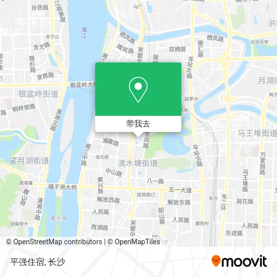 平强住宿地图