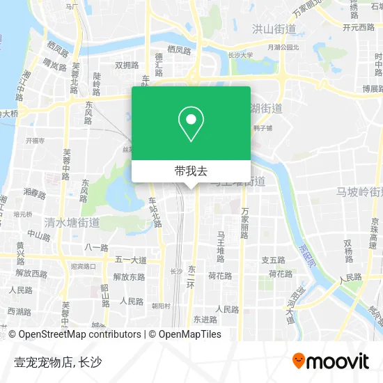 壹宠宠物店地图