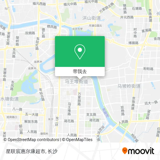 星联宸惠尔康超市地图