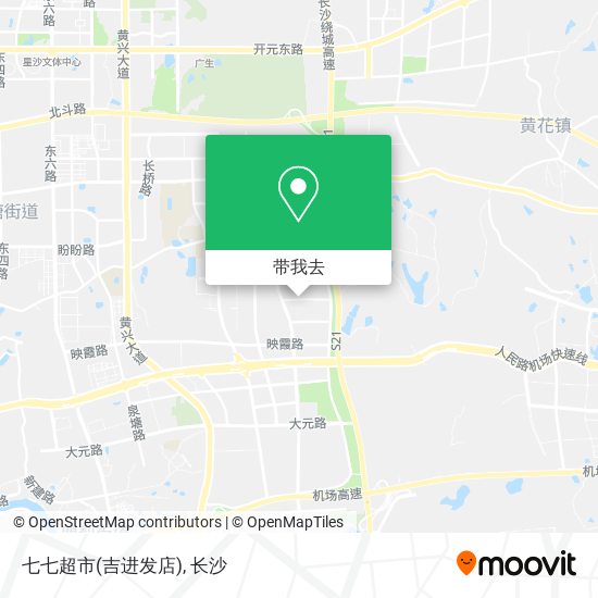 七七超市(吉进发店)地图