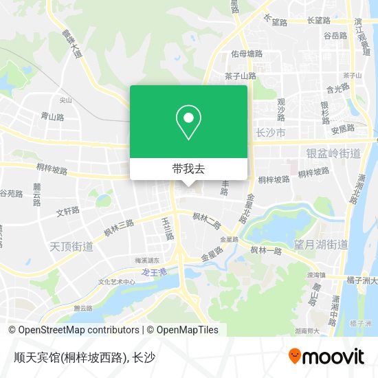 顺天宾馆(桐梓坡西路)地图