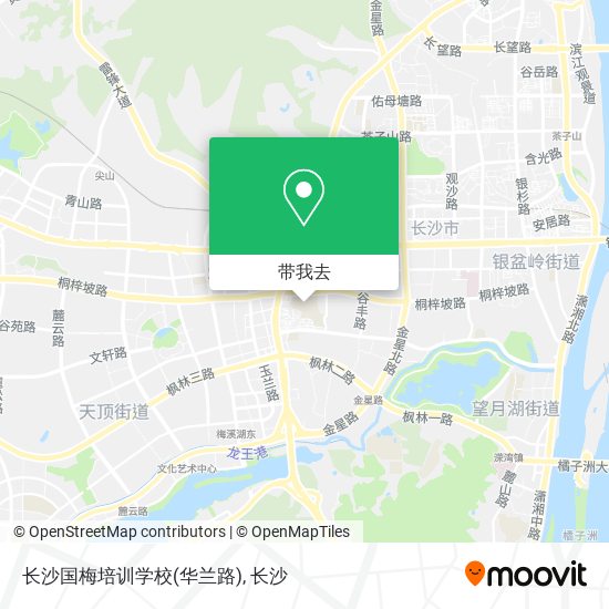 长沙国梅培训学校(华兰路)地图