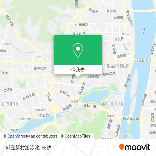 咸嘉新村游泳池地图