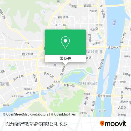 长沙妈妈帮教育咨询有限公司地图