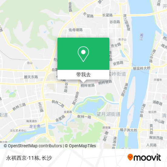 永祺西京-11栋地图