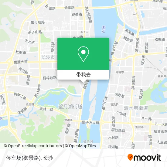 停车场(御景路)地图