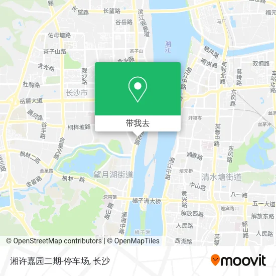 湘许嘉园二期-停车场地图