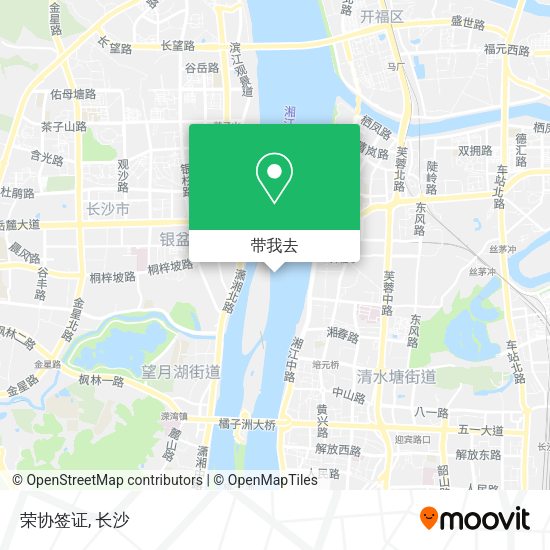 荣协签证地图