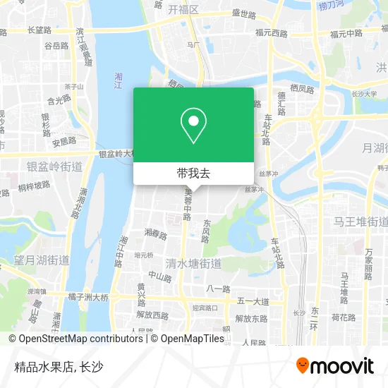 精品水果店地图