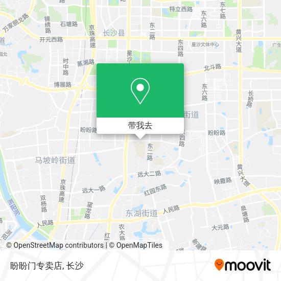 盼盼门专卖店地图