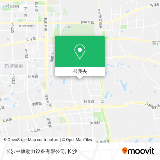 长沙中旗动力设备有限公司地图