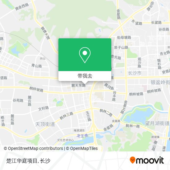 楚江华庭项目地图