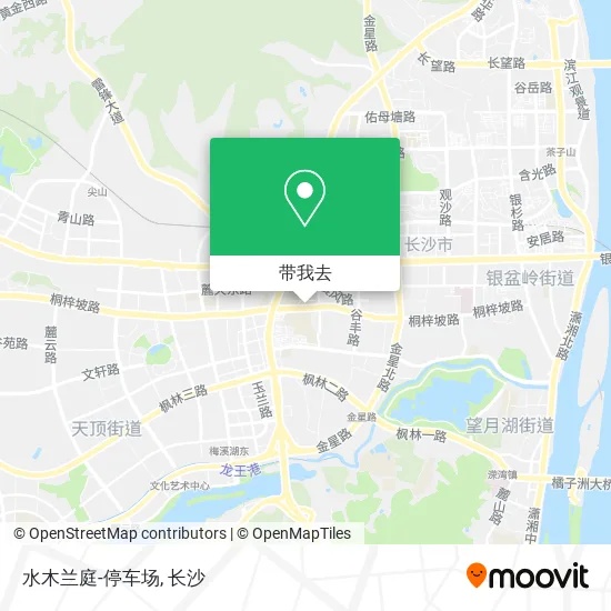 水木兰庭-停车场地图