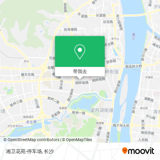 湘卫花苑-停车场地图