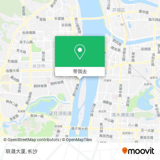 联晟大厦地图