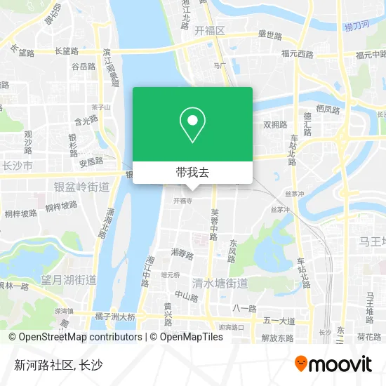 新河路社区地图