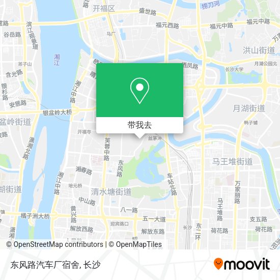 东风路汽车厂宿舍地图