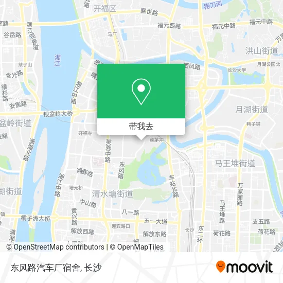 东风路汽车厂宿舍地图