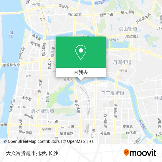 大众富贵超市批发地图