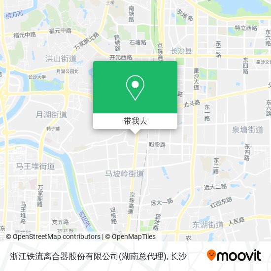 浙江铁流离合器股份有限公司(湖南总代理)地图