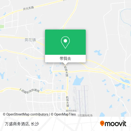 万盛商务酒店地图