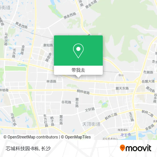 芯城科技园-8栋地图