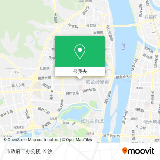 市政府二办公楼地图