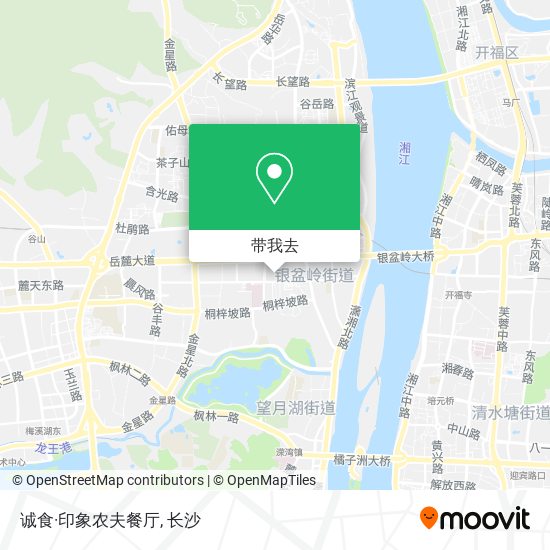 诚食·印象农夫餐厅地图