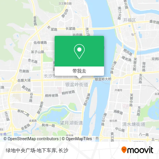 绿地中央广场-地下车库地图
