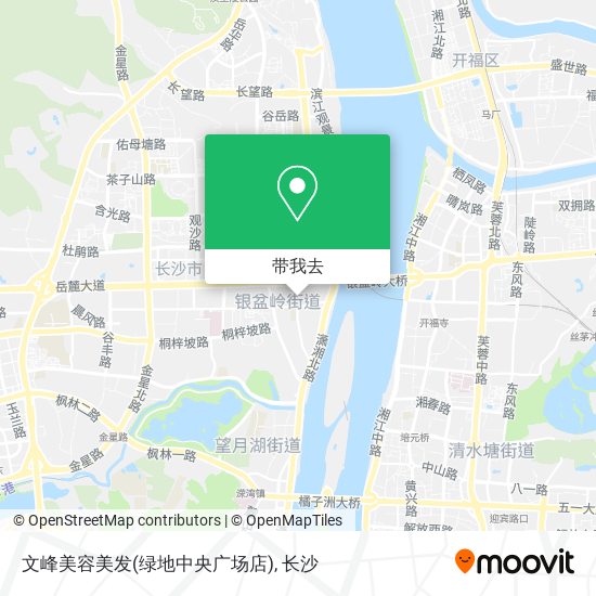 文峰美容美发(绿地中央广场店)地图