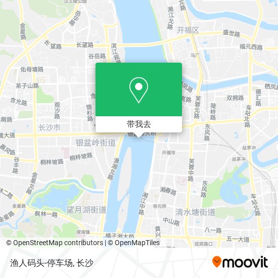 渔人码头-停车场地图