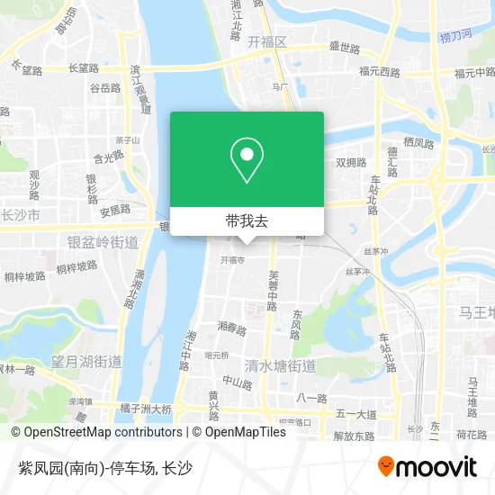紫凤园(南向)-停车场地图