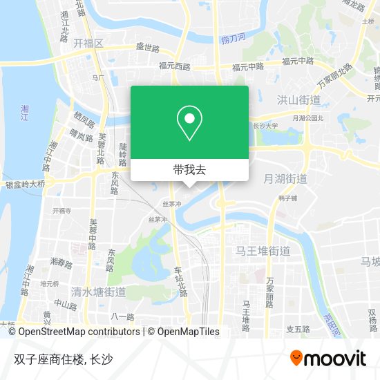 双子座商住楼地图